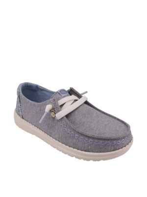 Hey Dude Wendy Break Surf Jersey Heather Grey/Mult