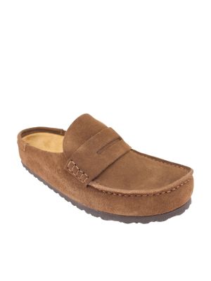 Birkenstock Naples Wrapped Suede Lth. Carafe NRW