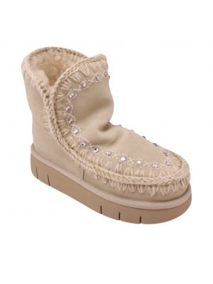 Mou boot Bounce Strass Chalk