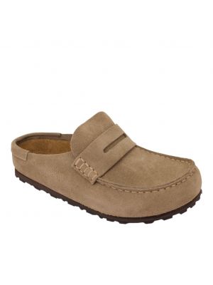 Birkenstock Naples Wrapped Suede 1029710-Taupe