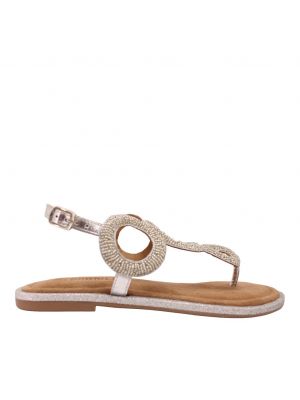 Crinkles sandalette 241-C41-Metal-Silver