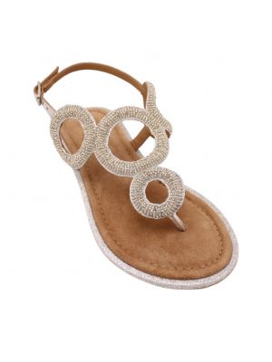 Crinkles sandalette 241-C41-Metal-Silver