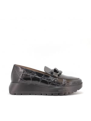 Wonders loafer A-2405-Negro Croco