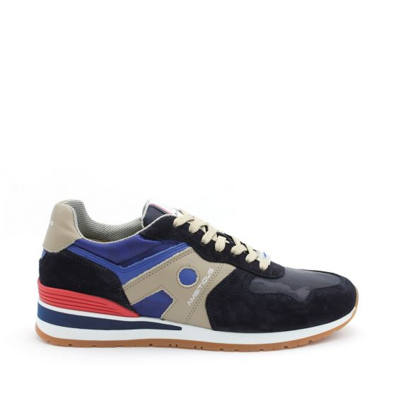 Ambitious sneaker 8095-Navy-Taupe