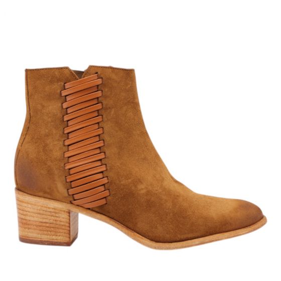 Curiosite enkellaars 2725-394-Cognac