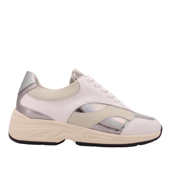 Piedi Nudi sneaker Zerba 02.10 - White Silver