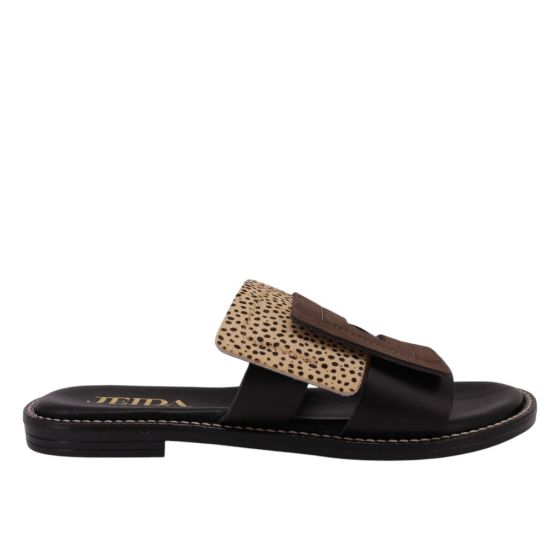 Jeida sandalette J54 Nero Puma Testa