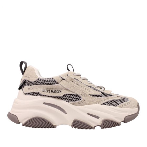 Steve Madden sneaker Possession - Bone/Grey