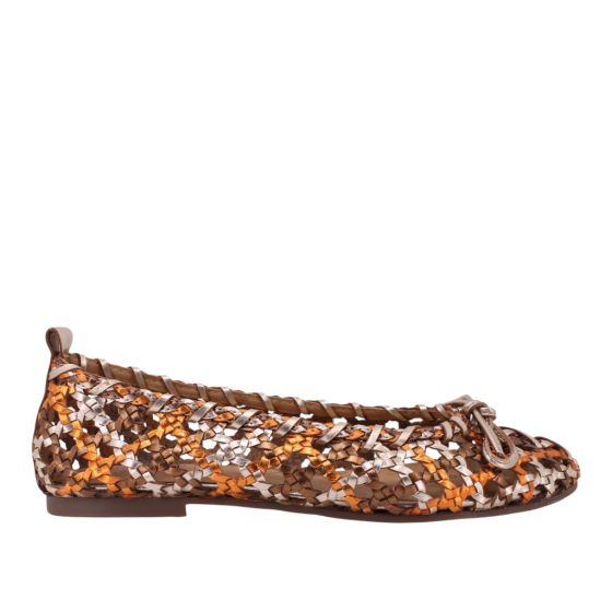 Atelier Tropezien ballerina 3202 Bronze Multi