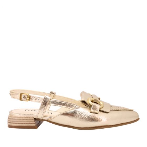 Trento sandalette Jetset Flats Platino