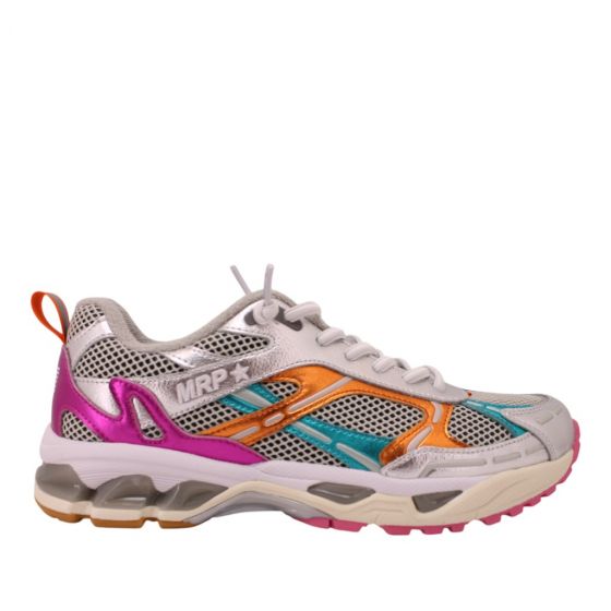 Maripe sneaker MRP01-V16-Silver Blue Orange
