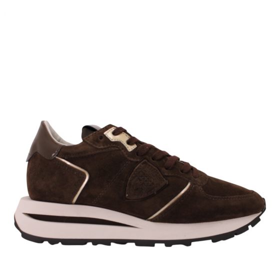 Philippe Model Tropez Haute Low Daim Brun