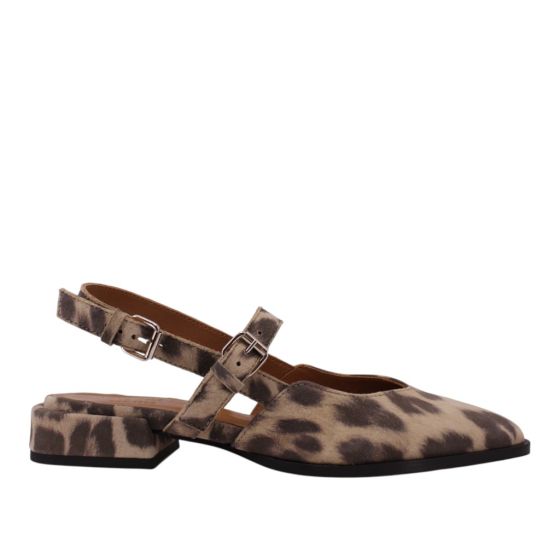 VIA VAI slingback Jazz Valerie Giaguaro Brown