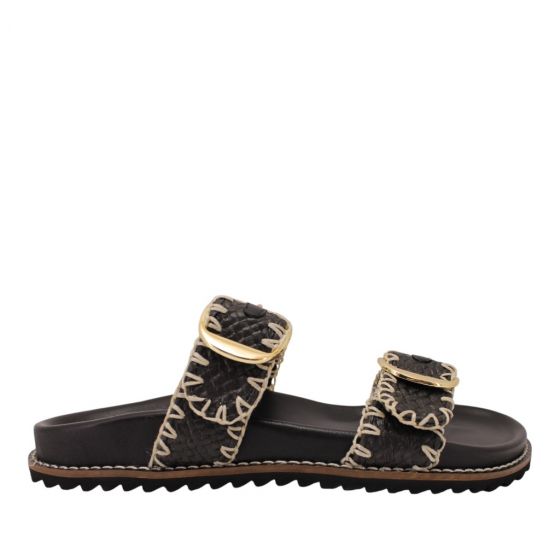 Mosaic sandalette Mirena - Black