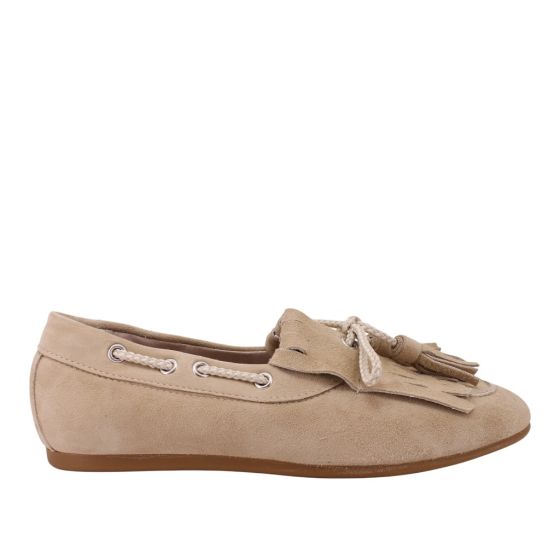 Gianluca Pisati bootschoen Michela Camoscio Camel