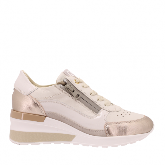 DLS sneaker sleehak 5673 Marsala Platino