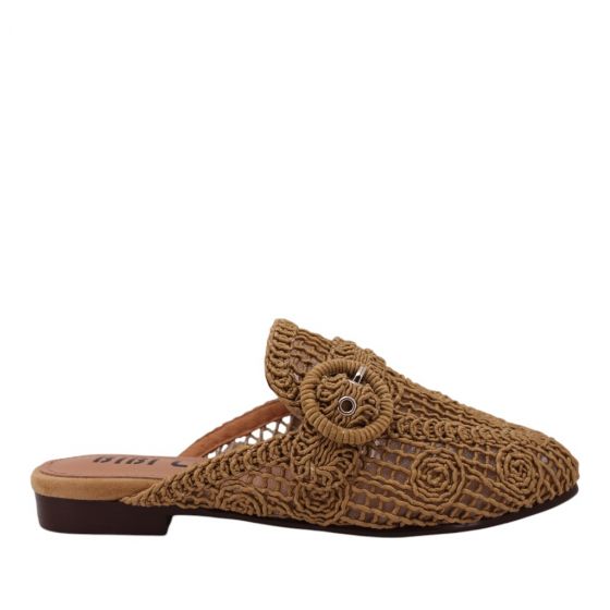 Bibi Lou instapper 649Z61-Camel Macrame