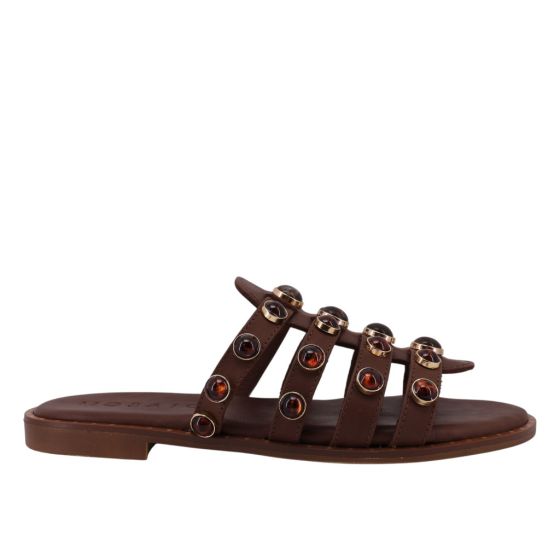 Mosaic sandalette 26203 Brown