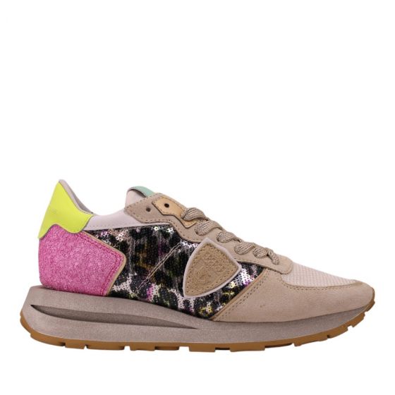 Philippe Model sneaker Tropez Haute Low Paillettes