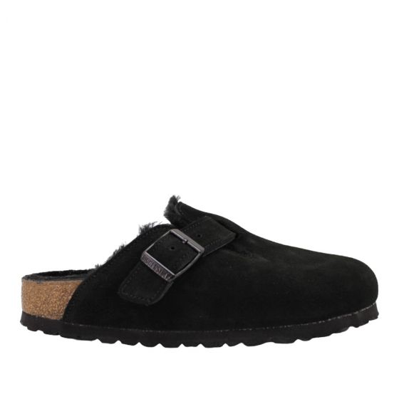 Birkenstock Boston Shearling Suede 259883-Black
