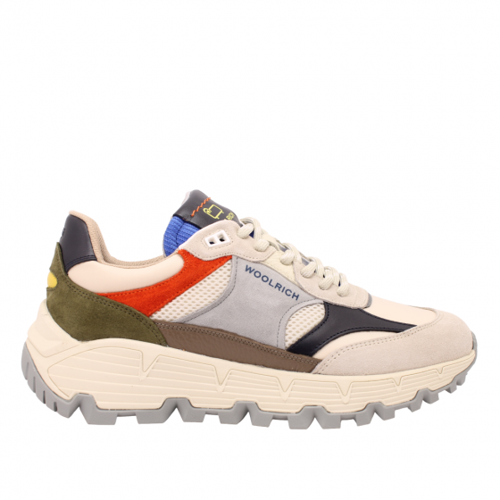 Woolrich runner Tech Sneaker Beige Cream