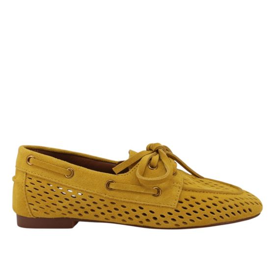 Miss Olivia bootschoen Adele N2 Mustard