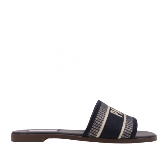 Steve Madden slipper Knox Navy Multi