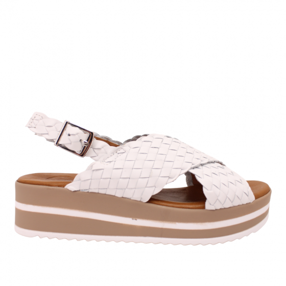 IBZA sandalette 5492-Blanco-TB