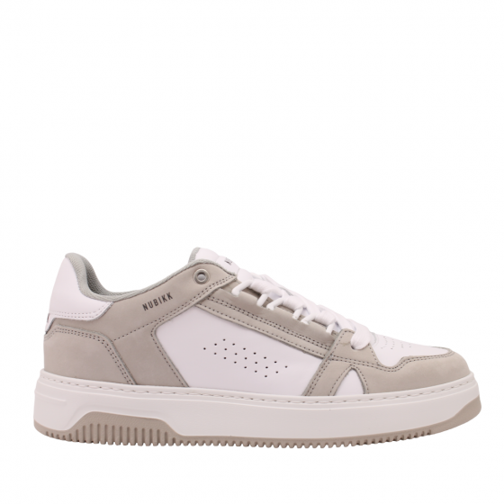 Nubikk sneaker Basket Buxton White Leather Grey