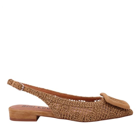 Bibi Lou sandalette 650Z61-Camel Macrame