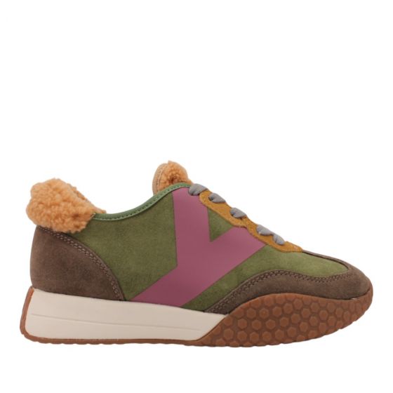 Keh Noo sneaker 9743 - Taupe Military