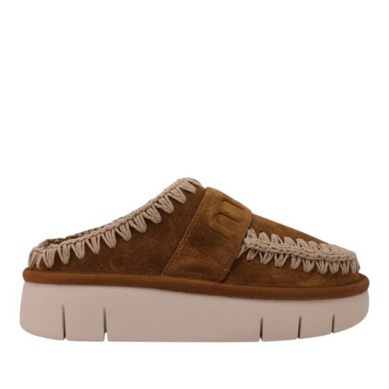 Mou Bounce Clog Cognac
