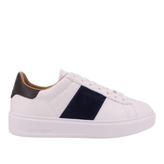 Woolrich sneaker Classic Court Man Bianco Blu