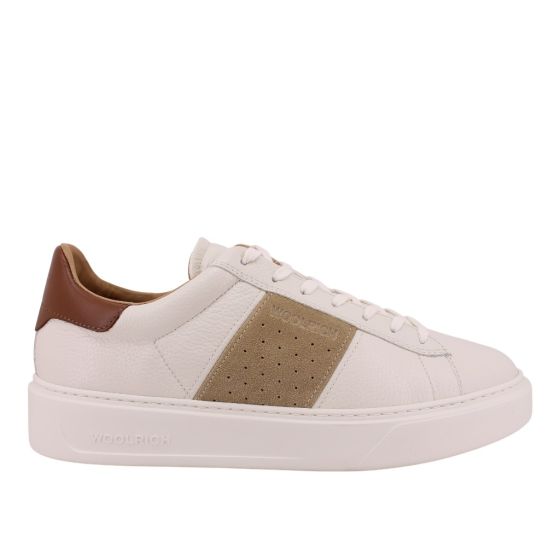 Woolrich sneaker Classic Court Man Off White Beige