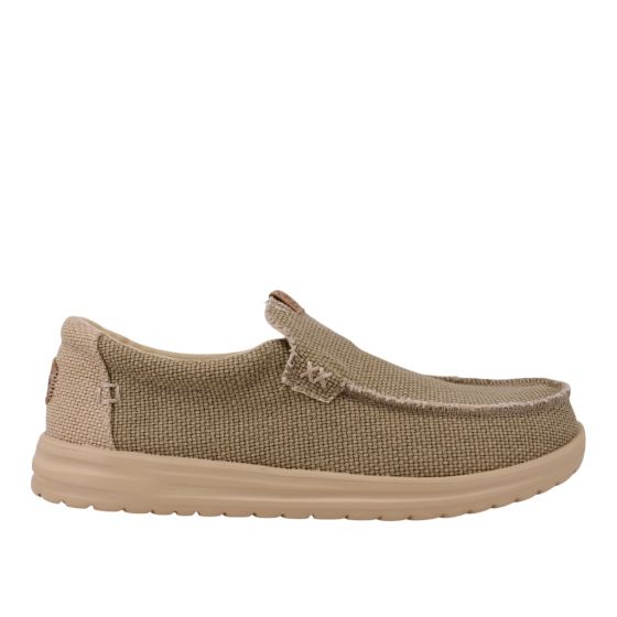 Hey Dude Mikka Braided Olive Grey/Boulder Tan