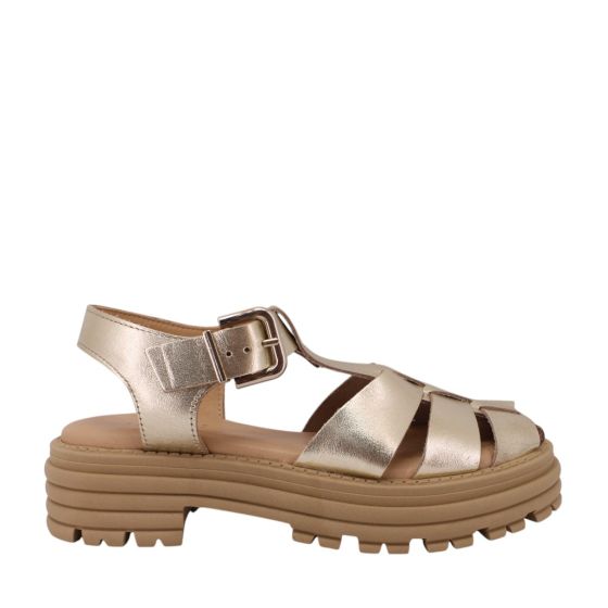 KMB sandalette 6593 Champagne Oro