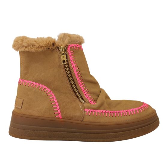 Iqonic enkellaars Chilli 1.06 - Rhum Pink
