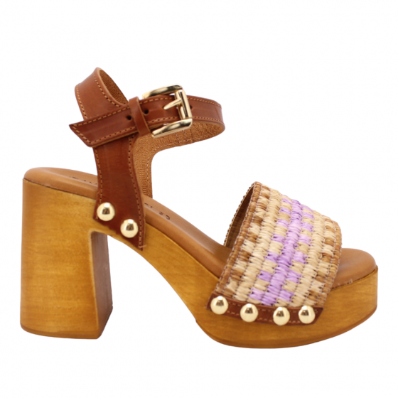 Sandro Rosi sandalette 8925-Cuoio