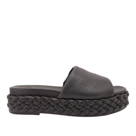 Unisa slipper Ebert-GRA-Black