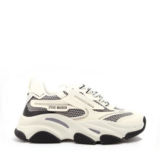 Steve Madden sneaker Possession Black/Bone