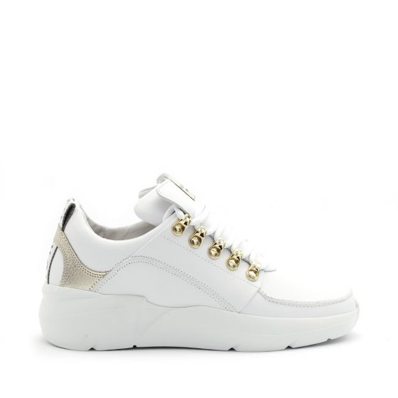 Nubikk sneaker Roque-Royal-White-Gold