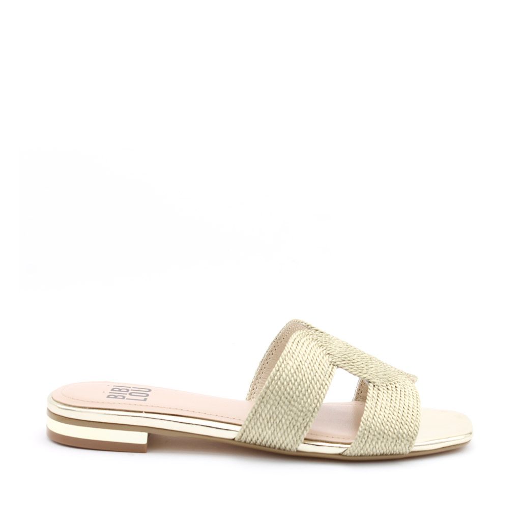 Bibi Lou 868Z00HG V21 slippers goud | Zappaz