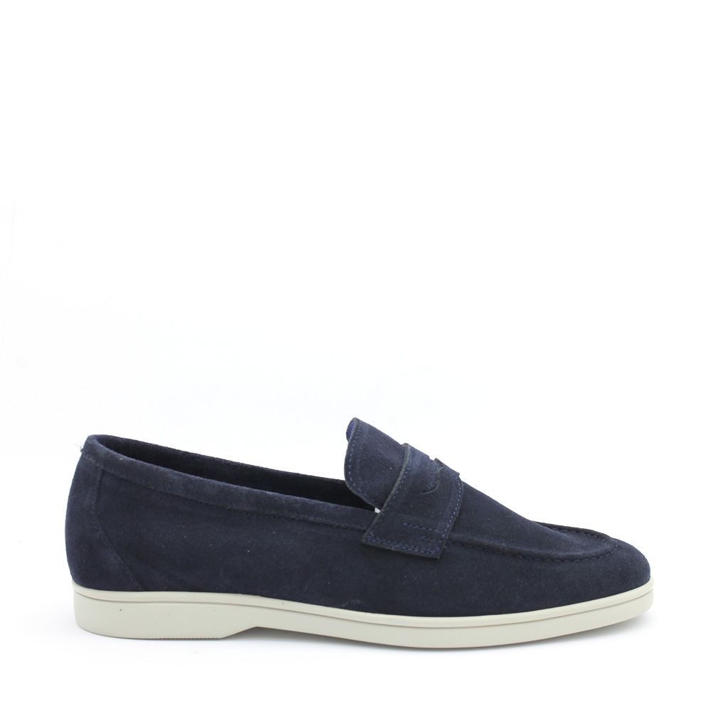 Braend instapper 16576-4380-Navy 16576-4380-Navy Blauw