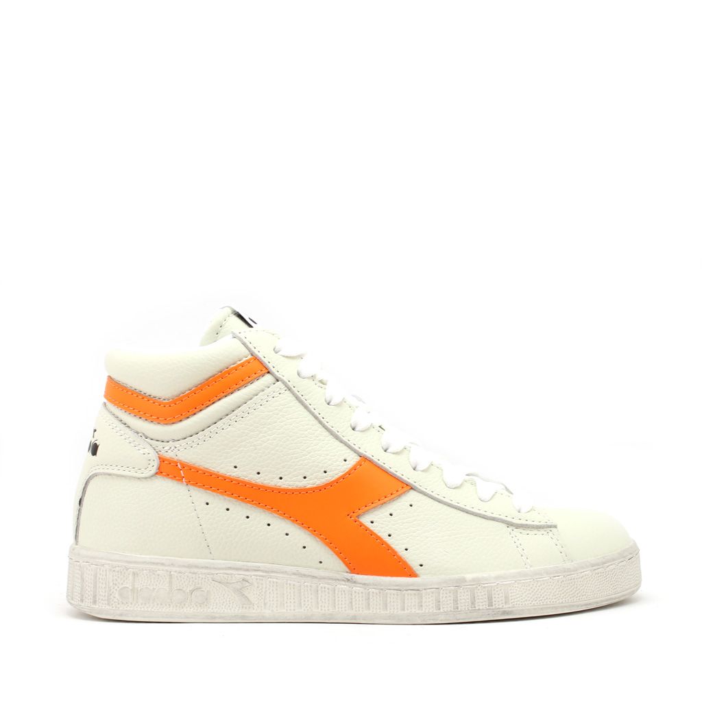 Diadora sneaker Game L High Fluo Waxed D0412 501.180083 D0412 Wit