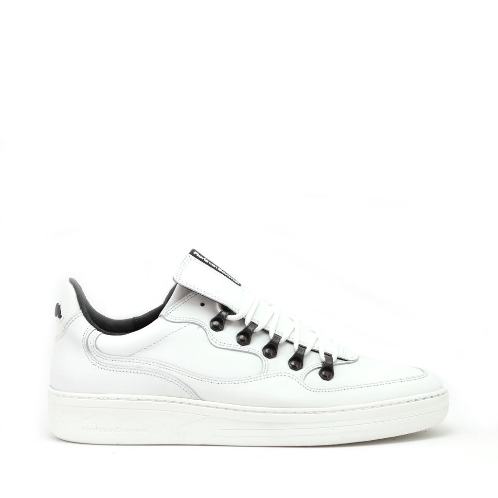 Vermeend Plakken Brandweerman Floris van Bommel sneaker Wembli 07.14 SFM-10089-60-04 Wit