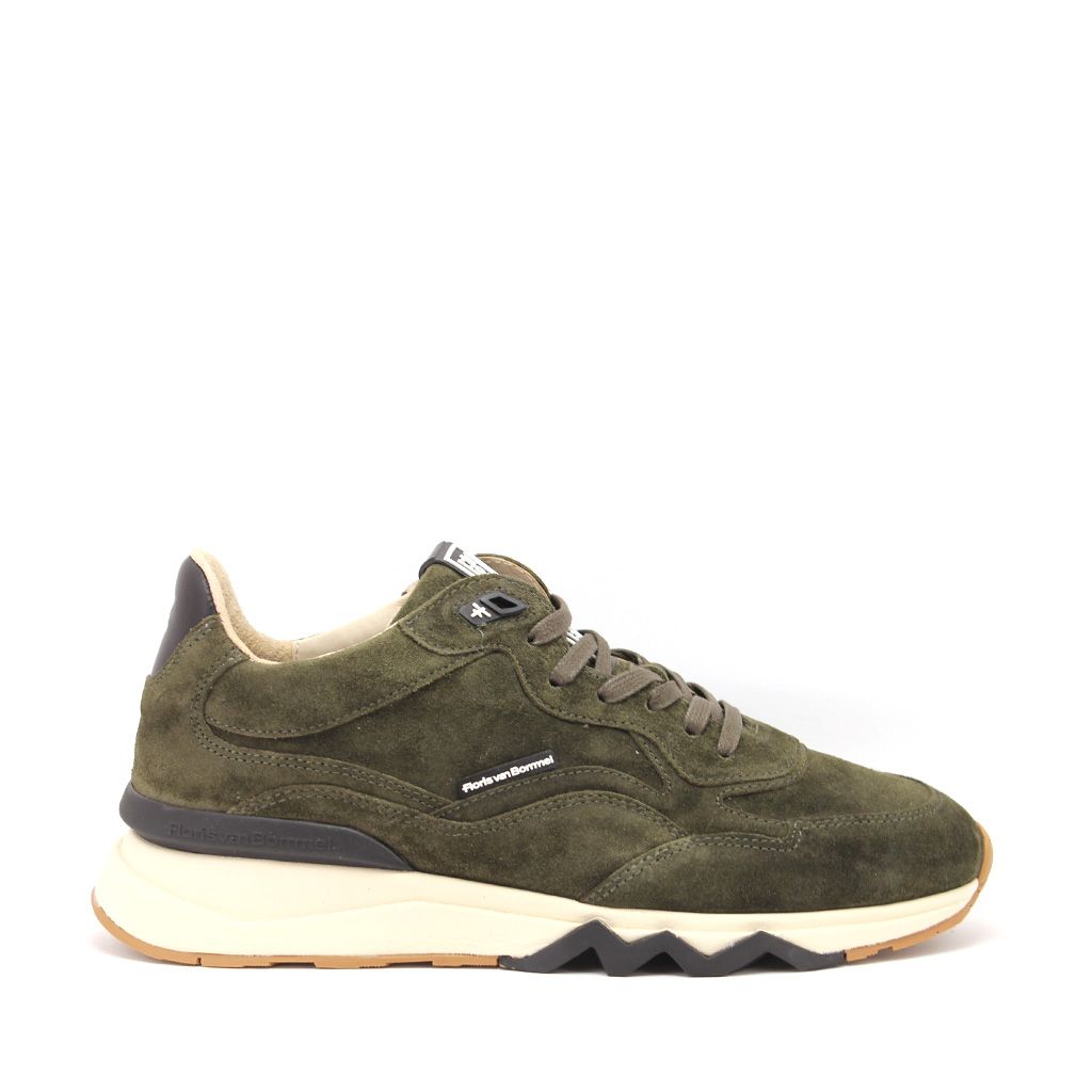 Floris van Bommel sneaker de Zager 02.01 SFM 10136 51 01 Groen