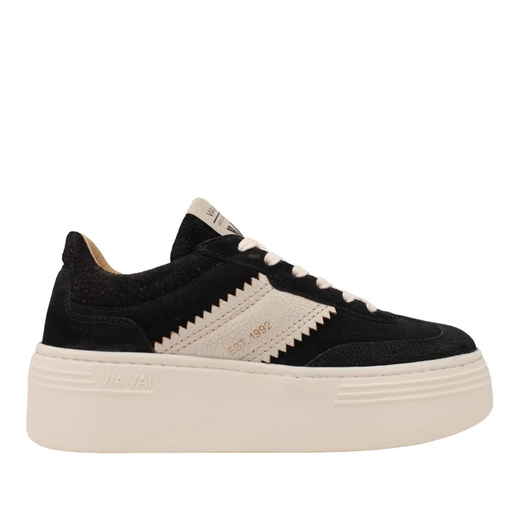 Via vai veterboots zwart on sale