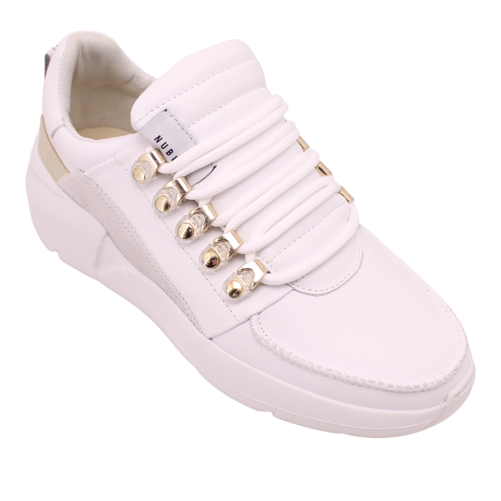 Nubikk lucy royal wit goud outlet