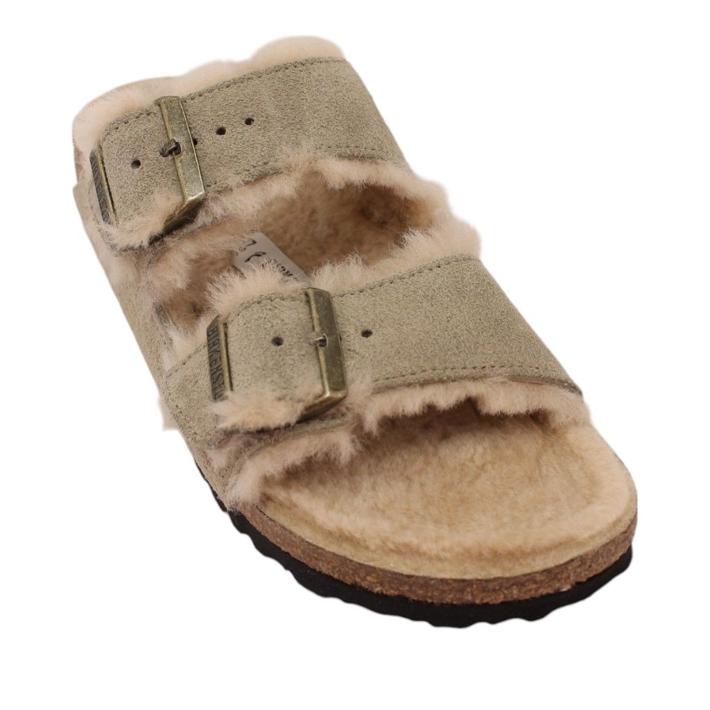 Arizona Shearling in Taupe main image 1