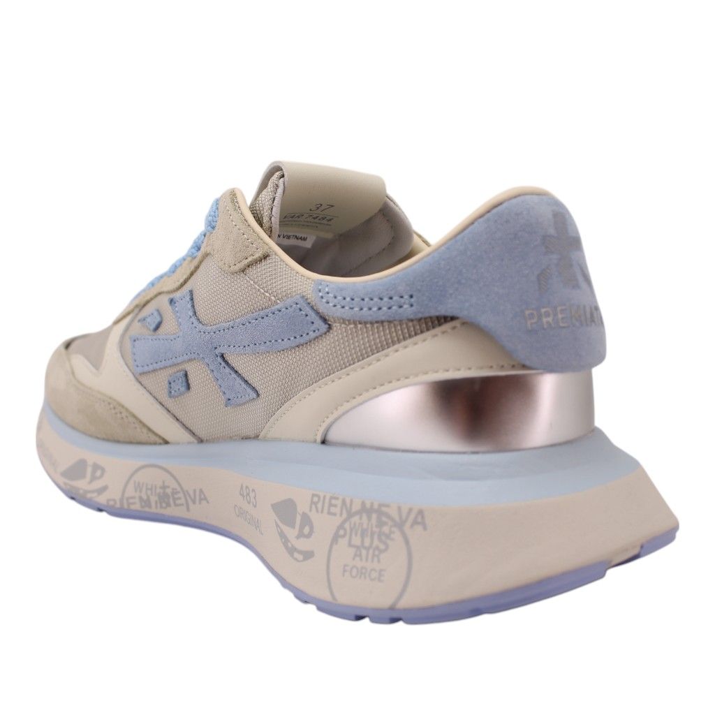 スニーカー PREMIATA Women Sneakers LAURYN VAR 7484 BLUE LAURYN 7484